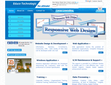 Tablet Screenshot of educetechnologic.com